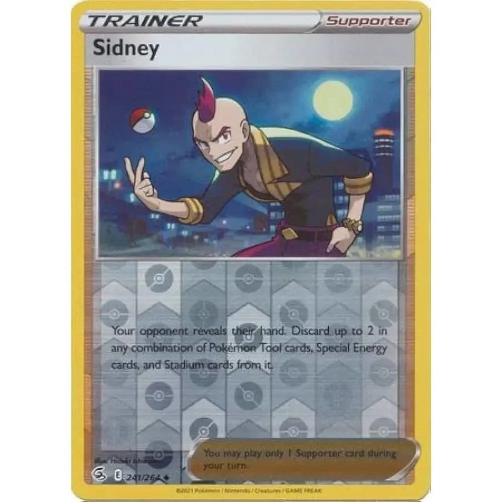 Sword and Shield Fusion Strike Reverse Holo 241 Sidney